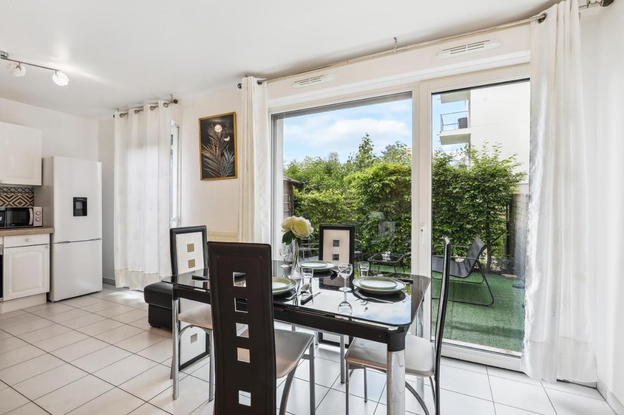 Apart-Chic-Les-Ulis With Balcon, Terrasse And Parking Les Ulis Luaran gambar