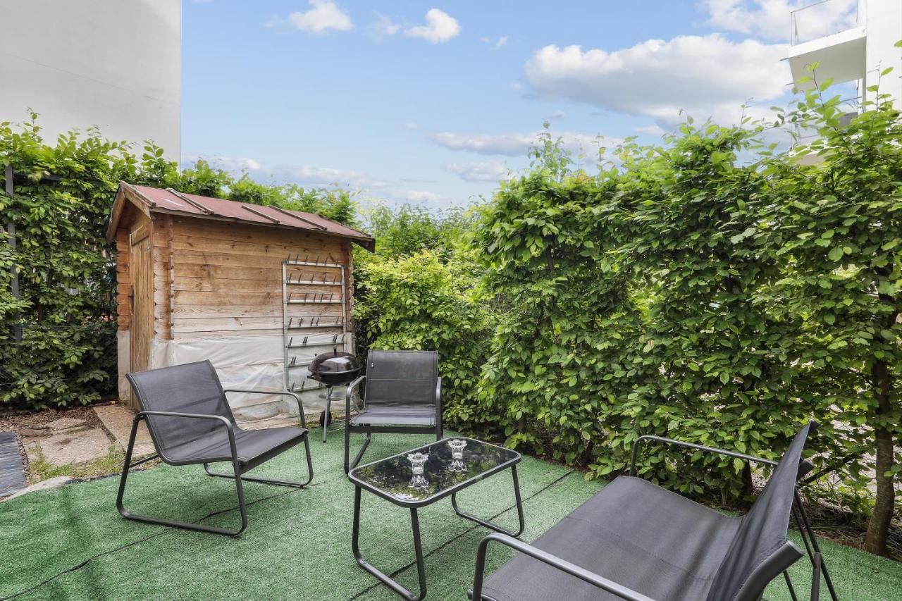 Apart-Chic-Les-Ulis With Balcon, Terrasse And Parking Les Ulis Luaran gambar